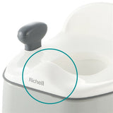 リッチェル ポッティス 補助便座KN ホワイト(洋式 抗菌加工)【送料無料 沖縄・一部地域を除く】