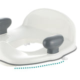 リッチェル ポッティス 補助便座KN ホワイト(洋式 抗菌加工)【送料無料 沖縄・一部地域を除く】