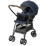 【シートマットプレゼント】ラクーナクッション AE ネイビー(NV) アップリカ ベビーカー 軽量 オート4輪 両対面 A型 振動吸収設計【P/N】【3年保証対象品】【送料無料 沖縄・一部地域を除く】【ラッピング不可商品】