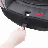 イーブンフロー シュアライド タイタン65 アンドーバー 新生児から8歳頃 evenflo 2点式・3点式シートベルト対応 飛行機でも使える カーシート チャイルドシート【代金引換不可商品】【ラッピング不可商品】【送料無料 沖縄・一部地域を除く】