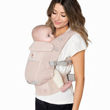 エルゴベビー ADAPT SoftFlex (アダプト ソフトフレックス) ピンククォーツERGO baby 抱っこ紐 抱っこひも だっこひも ベビーキャリア【送料無料 沖縄・一部地域を除く】