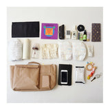 ナッピーソサエティー バッグインバッグLサイズ サンド The Nappy Society【マザーズバッグ ママバッグ オーガナイザー】【送料無料 沖縄・一部地域を除く】