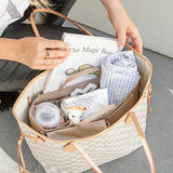 ナッピーソサエティー バッグインバッグMサイズ サンド The Nappy Society【マザーズバッグ ママバッグ オーガナイザー バッグ】【送料無料 沖縄・一部地域を除く】