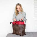 ナッピーソサエティー バッグインバッグLサイズ レッド The Nappy Society【マザーズバッグ ママバッグ オーガナイザー】【送料無料 沖縄・一部地域を除く】