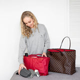 ナッピーソサエティー バッグインバッグLサイズ レッド The Nappy Society【マザーズバッグ ママバッグ オーガナイザー】【送料無料 沖縄・一部地域を除く】