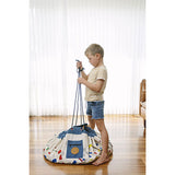 プレイポウチ プリンテッド(片面プリント) ブリックスガロー Play Pouch 【おもちゃ 収納袋 片付け プレイマット おもちゃ箱】【送料無料 沖縄・一部地域を除く】