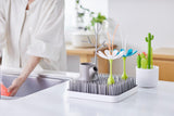 boon ドライラック グラス グレー GRASS (ほ乳瓶乾燥ラック・芝生形 水切りトレイ 哺乳瓶 ほ乳びん ブーン タカラトミー)【送料無料 沖縄・一部地域を除く】