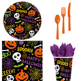 amscan(アムスキャン)  テーブルウェアセット スプークタキュラー【送料無料 沖縄・一部地域を除く】