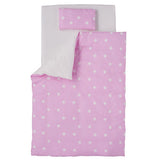 ベビー布団 Wガーゼプリント ミニ布団6点セット スイートポルカ(ピンク) フジキ【送料無料 沖縄・一部地域を除く】