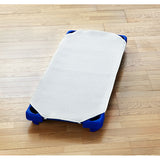 オーガニックコットンキルティングコットカバー 60×101cm アイボリー フジキ 日本製