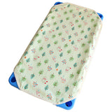 4重ガーゼコットカバー 60x150cm フォレストフレンズ イエロー フジキ【ネコポス送料無料】