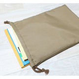 巾着袋3点セット ナイロンワッシャー サックス フジキ 日本製 【体操服 体操着 シューズケース 上履き入れ コップ入れ 小物入れ 巾着 通園 通学 靴入れ シューズバッグ 幼稚園 小学生】