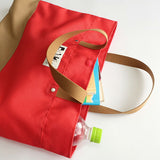 レッスンバッグ ナイロンワッシャー(撥水加工) ネイビー フジキ 【手提げ お稽古 保育園 入園 小学校 小学生 ピアノ 習い事 日本製】【ゆうパケット送料無料】