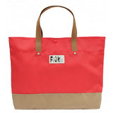 レッスンバッグ ナイロンワッシャー(撥水加工) レッド フジキ 【手提げ お稽古 保育園 入園 小学校 小学生 ピアノ 習い事 日本製】【ネコポス送料無料】