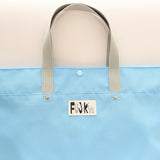 レッスンバッグ ナイロンワッシャー(撥水加工) サックス フジキ 【手提げ お稽古 保育園 入園 小学校 小学生 ピアノ 習い事 日本製】【ネコポス送料無料】