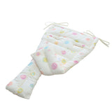 Wガーゼ リバーシブル ベビーカー用クッション カラフルドロップ フジキ 【送料無料 沖縄・一部地域を除く】