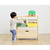 大和屋 ノスタ3 キッズトイラック N8ナチュラル yamatoya norsta3【こども 子供 幼児 木製 ラック 本棚 おもちゃ箱】【ラッピング不可商品】【送料無料 沖縄・一部地域を除く】