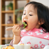 じぶんでぱくぱく フォーク&スプーン プチ カバー付 テラコッタ ケイジェイシー EDISONmama【ゆうパケット送料無料】