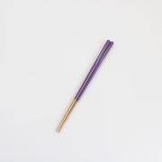 ほんとうにすべらないお箸 大人用23cm ST-R04 月パープルPU 日本製 滑らない おはし 食洗器可能 藤栄(FUJIEI) 【メール便送料無料】