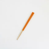 ほんとうにすべらないお箸 大人用23cm ST-R05 月オレンジOR 日本製 滑らない おはし 食洗器可能 藤栄(FUJIEI) 【メール便送料無料】