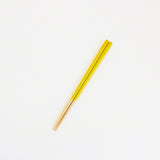 ほんとうにすべらないお箸 大人用23cm ST-R06 月イエローYE 日本製 滑らない おはし 食洗器可能 藤栄 FUJIEI 【メール便送料無料】