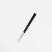 ほんとうにすべらないお箸 大人用23cm HSR-008 シンプルナチュラル BK 日本製 滑らない おはし 食洗機可能 藤栄 FUJIEI 【メール便送料無料】