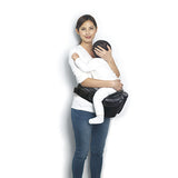 抱っこができるバッグ DaG3 たためるヒップシートキャリー ウェストポーチ ブラックコレクション【送料無料 沖縄・一部地域を除く】