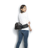 抱っこができるバッグ DaG3 たためるヒップシートキャリー ウェストポーチ ブラックコレクション【送料無料 沖縄・一部地域を除く】