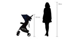 ココロン ツイン 横型二人乗りベビーカー 双子用 2人乗り【ラッピング不可商品】【送料無料 沖縄・一部地域を除く】