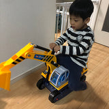 乗用ショベルカー 90-070 おしごとぐるま BabyGo! 乗用玩具 はたらくくるま シャベルカー【ラッピング不可商品】【送料無料 沖縄・一部地域を除く】
