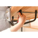 BabyGo! テーブルチェアHS グレージュスター 赤ちゃん用椅子 安心の5点式ベルト【送料無料 沖縄・一部地域を除く】