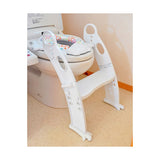 リトルプリンセス かえるのふかふかステップ式トイレトレーナー ホワイト【送料無料 沖縄・一部地域を除く】