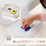 おえかきボード グレー シンセーインターナショナル 【キッズ用 子ども 子供 お絵かき お絵描き ホワイトボード イーゼル】【ラッピング不可商品】【送料無料 沖縄・一部地域を除く】