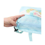 キャラクターファスナー2wayトートバッグ すみっコぐらし いぬごっこ【ショルダー付 手提げかばん 抗菌 撥水加工】