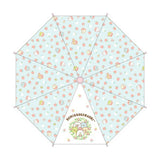 キャラクター長傘55cm(ワンタッチタイプ)すみっコぐらし ミント35191 雨傘 子供用 子ども用 キッズアンブレラ【ラッピング不可商品】【送料無料 沖縄・一部地域を除く】