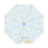 キャラクター長傘55cm(ワンタッチタイプ)すみっコぐらし フラワーパターン35192 雨傘 子供用 子ども用 キッズアンブレラ【ラッピング不可商品】【送料無料 沖縄・一部地域を除く】