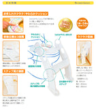 リトルプリンセス かえるのふかふかステップ式トイレトレーナー ホワイト【送料無料 沖縄・一部地域を除く】