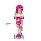 スマートトライク T-スクーター ピンク T1 T-scooTer キックスクーター【送料無料 沖縄・一部地域を除く】