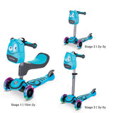 スマートトライク T-スクーター ピンク T1 T-scooTer キックスクーター スクートアンドライド【送料無料 沖縄・一部地域を除く】