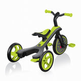 グロッバー エクスプローラー トライク 4in1 ライムグリーン GLOBBER 【三輪車 3輪車 キックバイク ベビーカー 押手棒 押し手 舵取り かじ取り サンシェード】【ラッピング不可商品】【送料無料 沖縄・一部地域を除く】