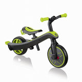 グロッバー エクスプローラー トライク 4in1 ライムグリーン GLOBBER 【三輪車 3輪車 キックバイク ベビーカー 押手棒 押し手 舵取り かじ取り サンシェード】【ラッピング不可商品】【送料無料 沖縄・一部地域を除く】
