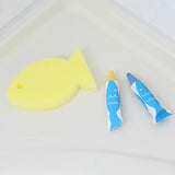 おふろ用キットパス6色&おかたづけネットセット イエロー 日本理化学工業 【絵の具 クレヨン アート お風呂 窓ガラス 鏡 描いて消せる】【送料無料 沖縄・一部地域を除く】