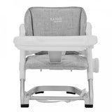 カトージ ブースターチェアFeed me(フィードミー) ホワイト KATOJI ローチェア ポータブルチェア【送料無料 沖縄・一部地域を除く】