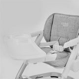 カトージ ブースターチェアFeed me(フィードミー) ホワイト KATOJI ローチェア ポータブルチェア【送料無料 沖縄・一部地域を除く】