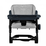 カトージ ブースターチェアFeed me(フィードミー) ブラック KATOJI ローチェア ポータブルチェア【送料無料 沖縄・一部地域を除く】