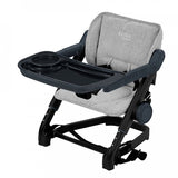 カトージ ブースターチェアFeed me(フィードミー) ブラック KATOJI ローチェア ポータブルチェア【送料無料 沖縄・一部地域を除く】