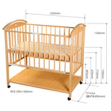 サワベビー 日本製ハイタイプベッド V型オットー ナチュラル 澤田工業【代金引換不可商品】【ラッピング不可商品】【送料無料 沖縄・一部地域を除く】