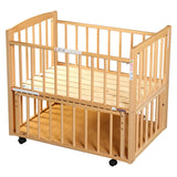 サワベビー 日本製添い寝ミニベッド L型プチベリー ナチュラル 澤田工業【代金引換不可商品】【ラッピング不可商品】【送料無料 沖縄・一部地域を除く】