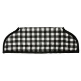 ダッドウェイ BabyHopperガーゼネックカバー ブラックホワイトチェック【ゆうパケット送料無料】