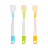 マンチキン たべたくなーる 離乳食スプーン/3本セット ブルー&グリーン